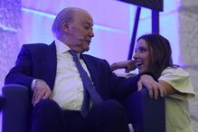 Pinto da Costa e a filha	