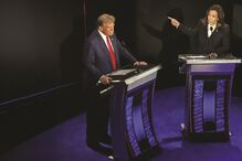  Donald Trump e Kamala Harris, um deles vai assumir a 47.ª presidência dos Estados Unidos