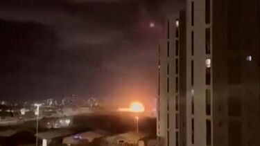 Vídeo capta momento em que míssil iraniano atinge Telavive 