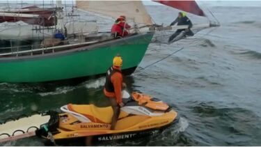Estação Salva-vidas auxiliou três tripulantes de veleiro ao largo de Aveiro