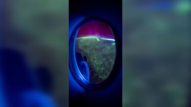 Astronauta da NASA capta aurora boreal a partir do espaço 