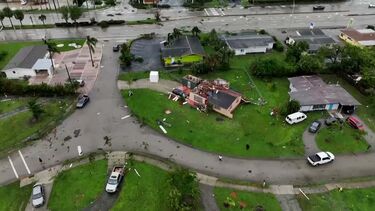 Os rastos de destruição do furacão Milton na Florida 