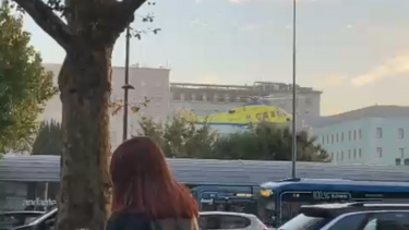 Homem de 94 anos foi o primeiro doente transportado para o heliporto do Hospital de São João