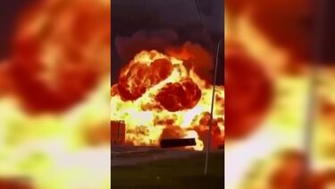 Imagens mostram momento da explosão de posto de combustível na Rússia que causou a morte de quatro pessoas 