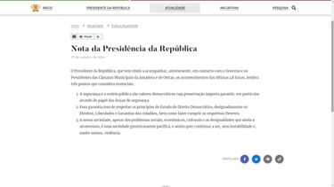 Marcelo apela à ordem pública e pede que forças de segurança respeitem "princípios do Estado de Direito Democrático"