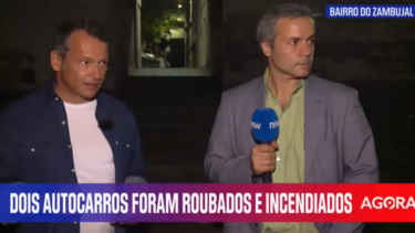 Petardos rebentam perto de equipa de reportagem do NOW. Vivem-se momentos de tensão no bairro do Zambujal