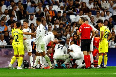 Carvajal lesionou-se no jogo do Real Madrid contra o Villarreal