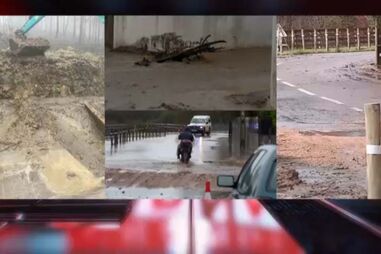 Mau tempo provoca danos em nove casas em Albergaria-a-Velha