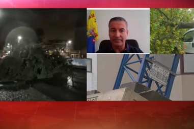 Comandante dos bombeiros de Algueirão-Mem Martins diz que grau de imprevisibilidade desta “tempestade tropical” é elevado