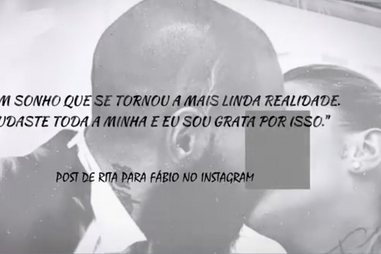 Rita e Fábio 'Cigano'