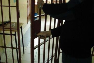 Interior da prisão de Caldas da Rainha