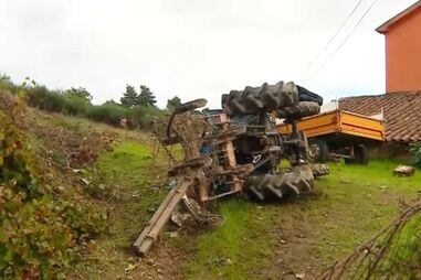 Idoso morre em acidente de trator em Macedo de Cavaleiros