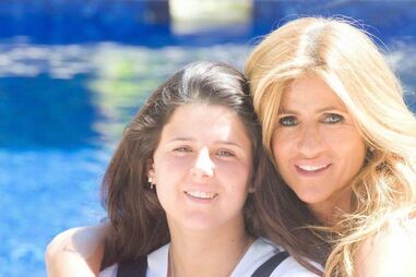 Maria Pitta com a mãe, Biba Pitta