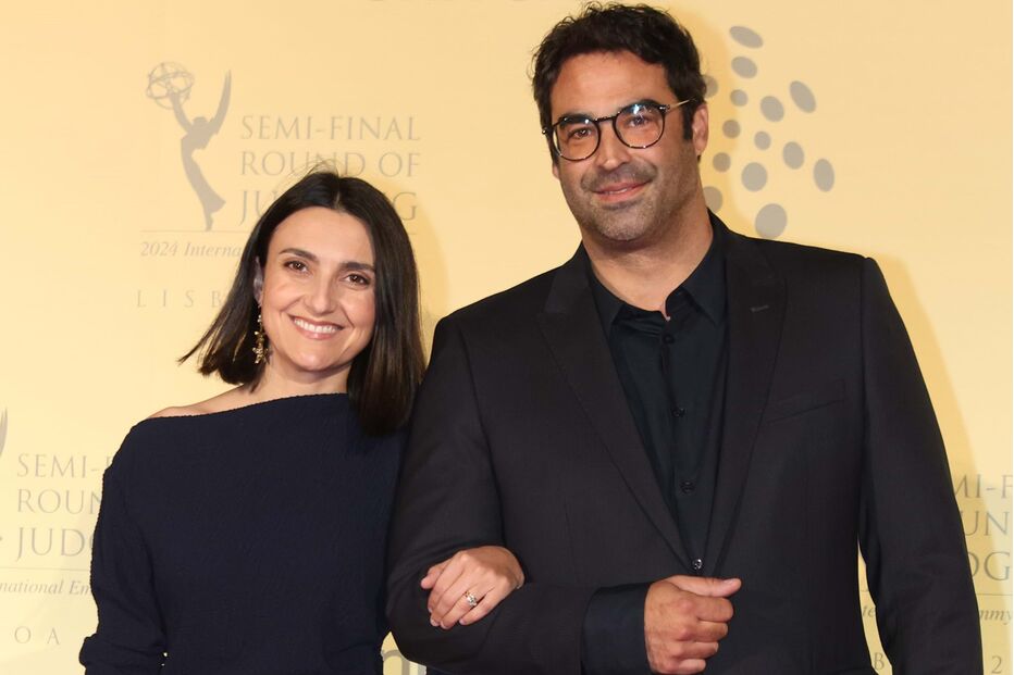 João Catarré com Joana Pais de Brito