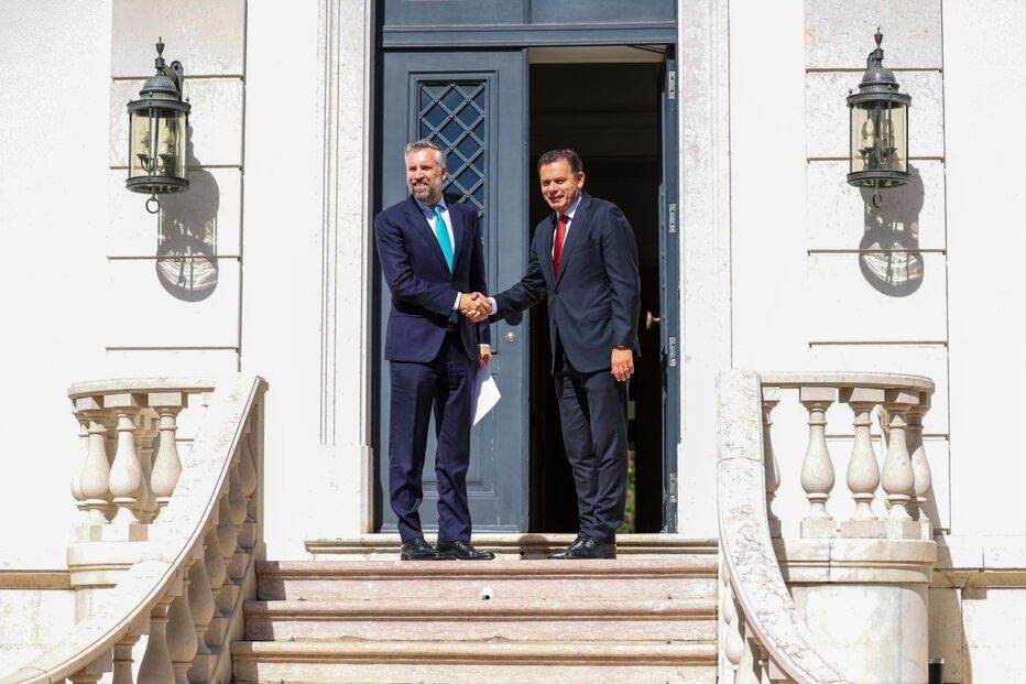 Pedro Nuno Santos e Luís Montenegro