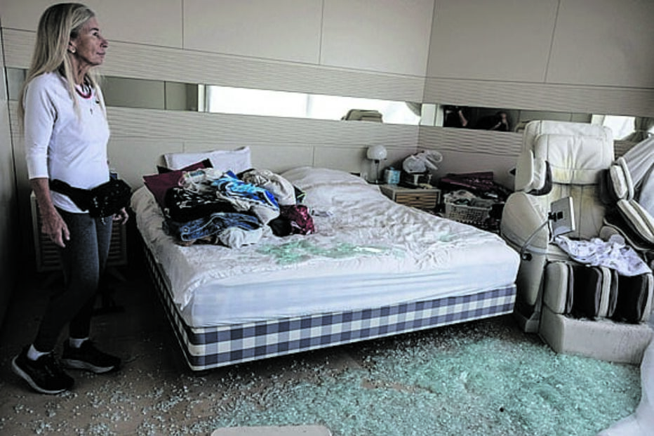 Várias habitações sofreram danos   