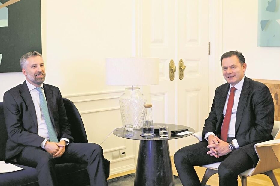 Pedro Nuno Santos e Luís Montenegro