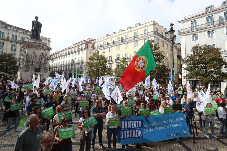 Manifestação professores
