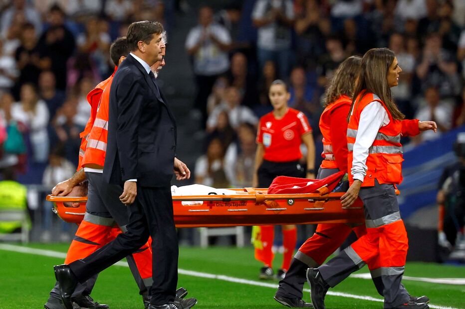 Carvajal lesionou-se no jogo do Real Madrid contra o Villarreal