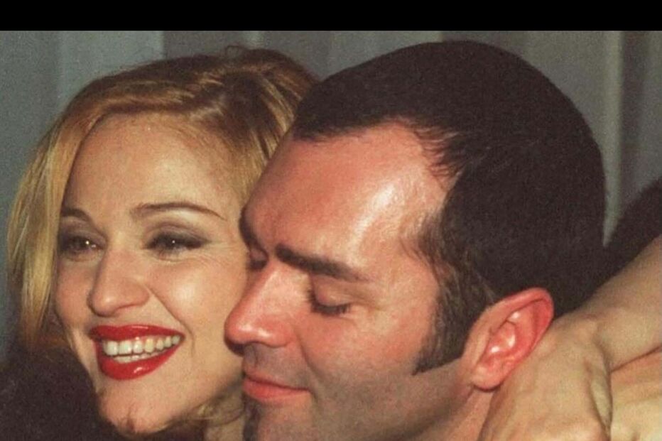 Madonna e o irmão Christopher Ciccone