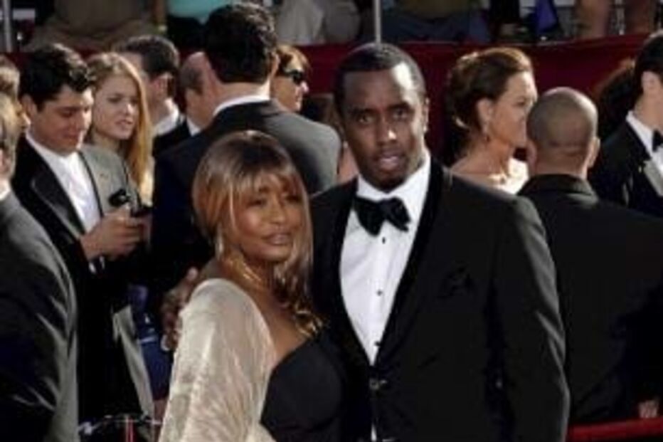 O músico Sean 'Diddy' Combs e a mãe Janice Combs