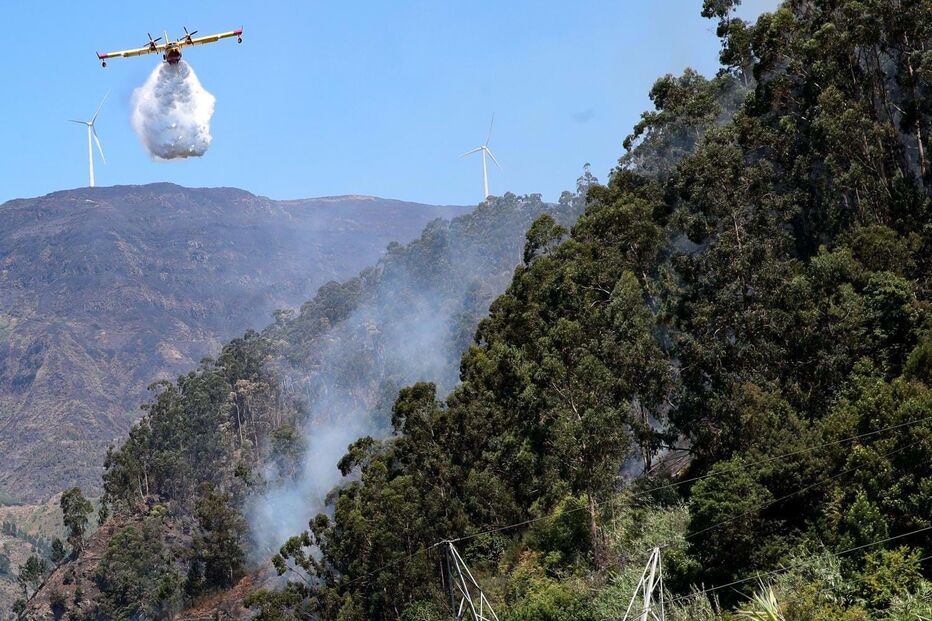 Incêndio na Madeira