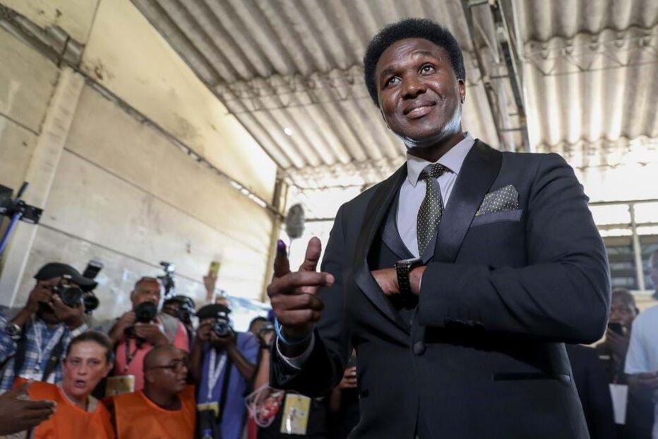 Venâncio Mondlane no dia em que se elege o novo Presidente da República de Moçambique