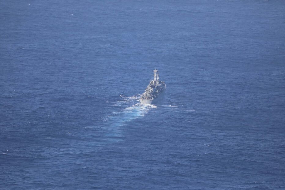 Força Aérea monitoriza passagem de navio russo na Zona Económica Exclusiva nacional