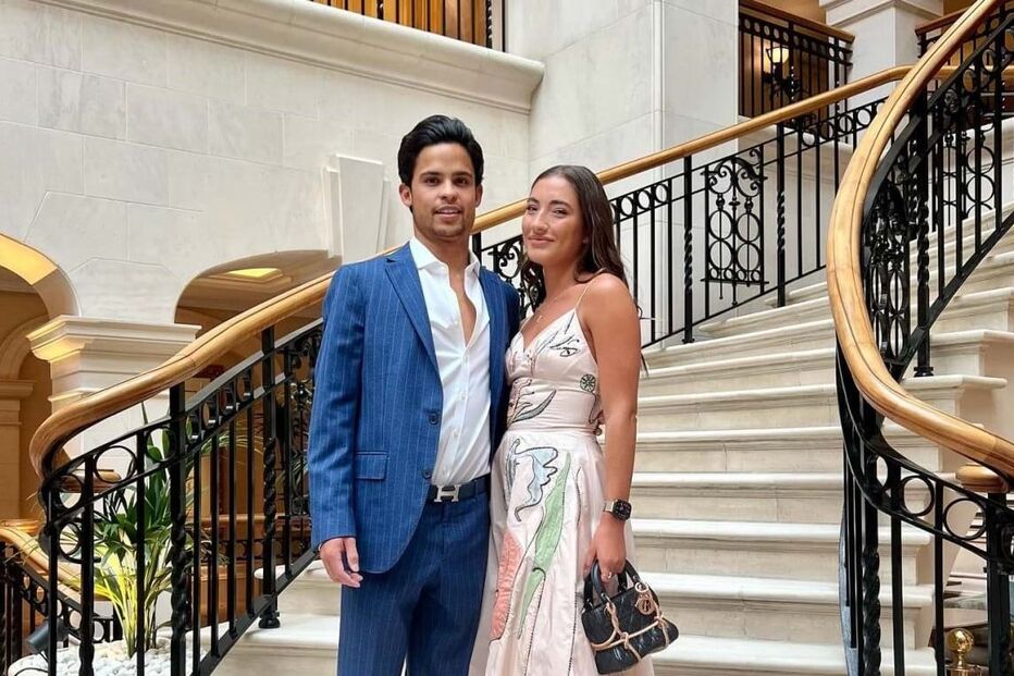 Danny Graham e Matilde Mourinho