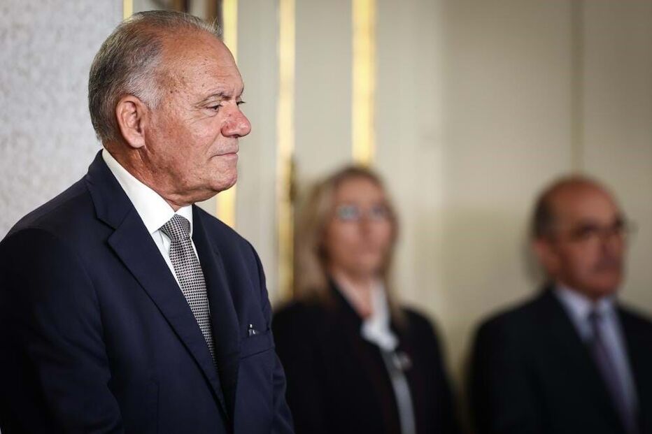 Amadeu Guerra na tomada de posse