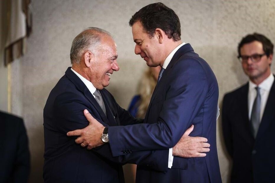 Amadeu Guerra na tomada de posse