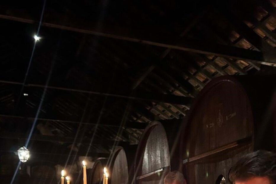 Mourinho a falar com os convidados