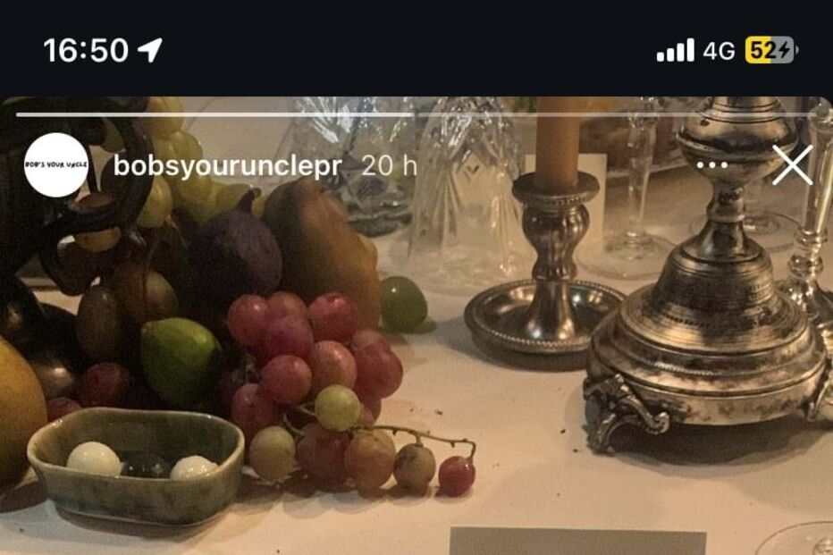 Um dos petiscos do jantar de sexta-feira