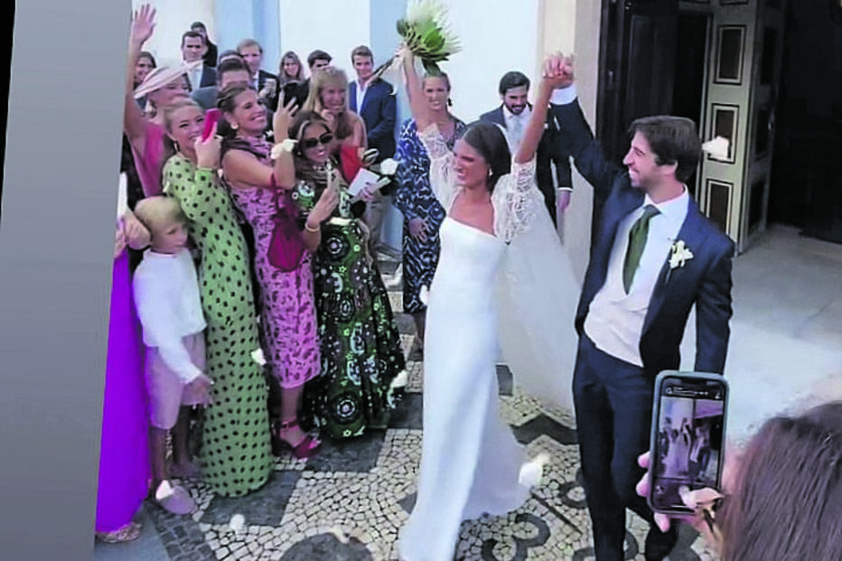 António Félix da Costa e Inês Castro dão o nó