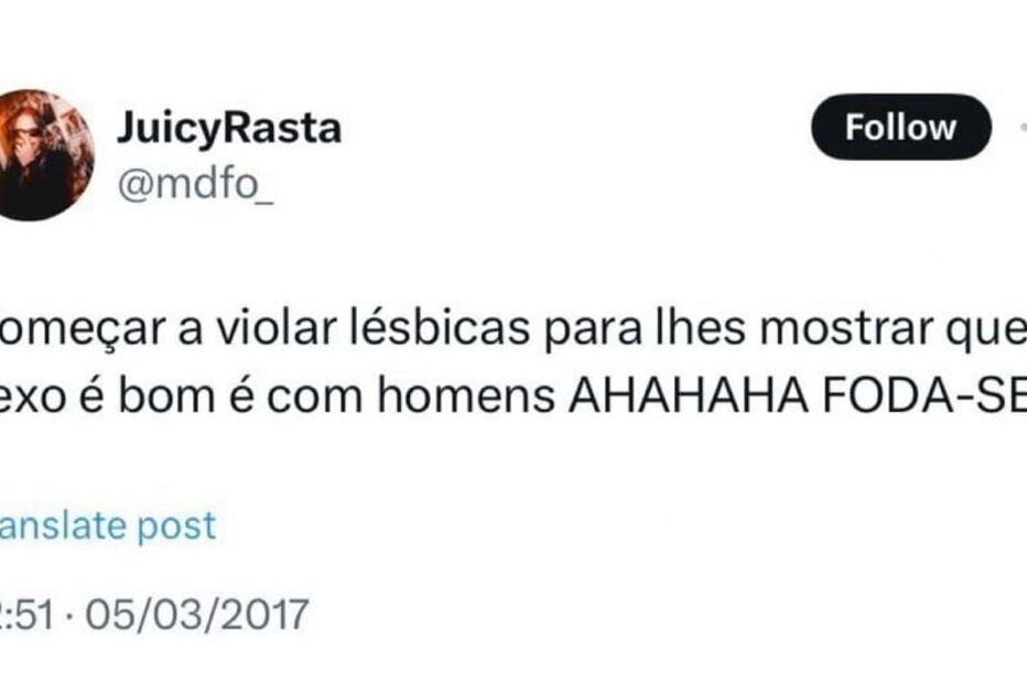 Comentários homofóbicos de Maycon