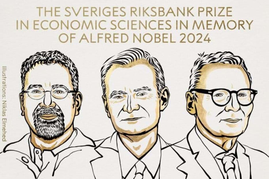 Daron Acemoglu, Simon Johnson e James A. Robinson vencem Prémio Nobel da Economia