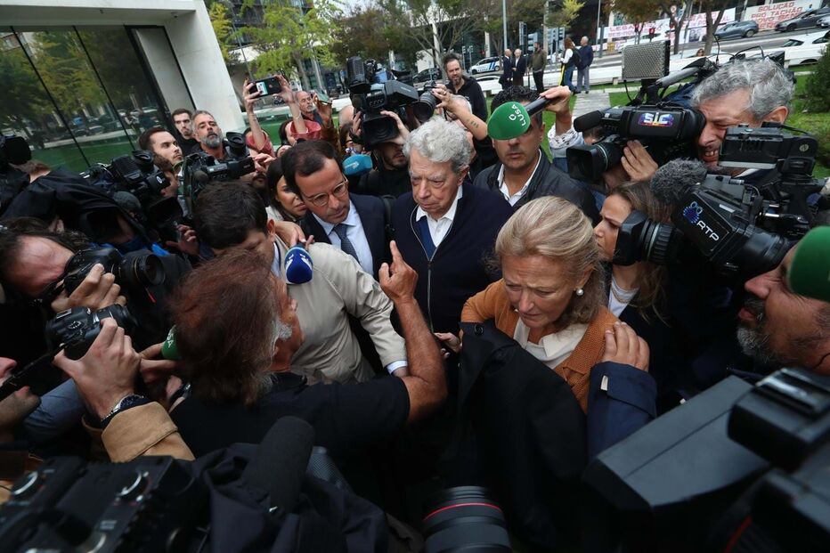 Ricardo Salgado é confrontado por um lesado 