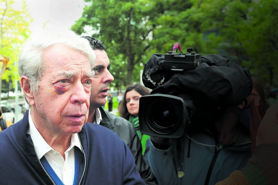 Ricardo Salgado à chegada ao Campus de Justiça