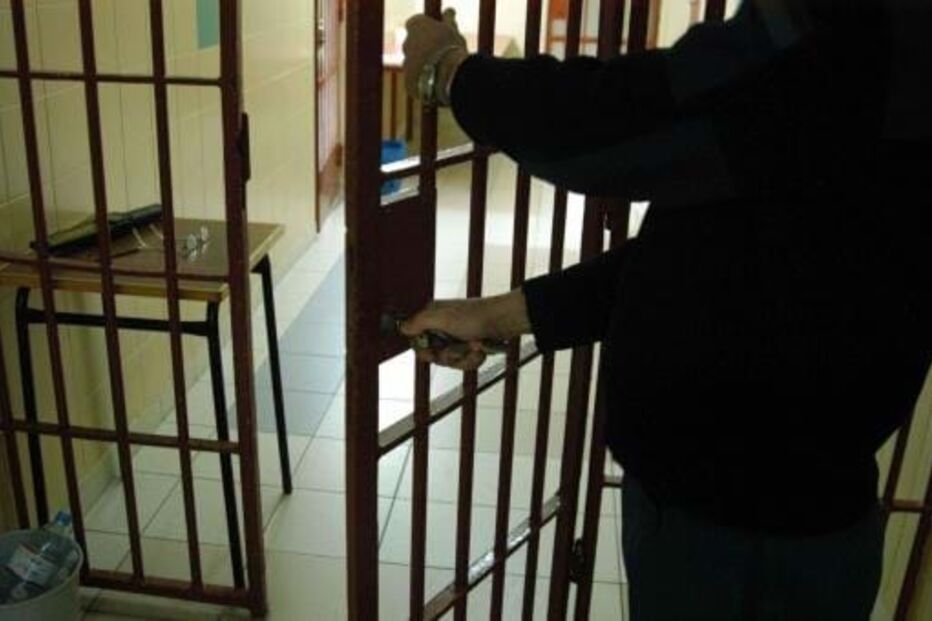 Interior da prisão de Caldas da Rainha