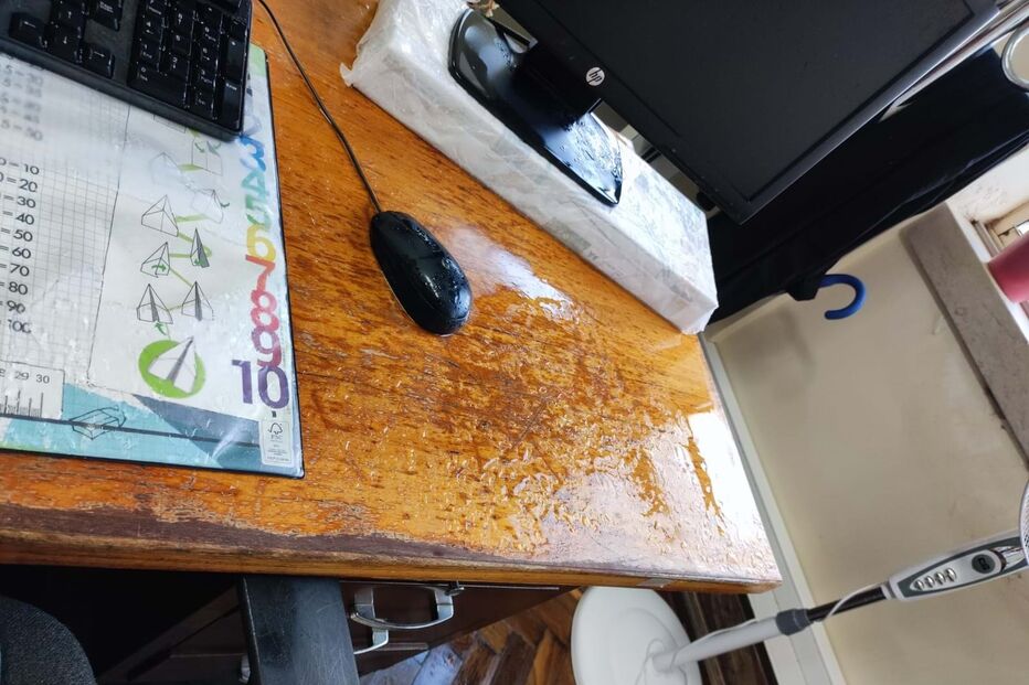  Choveu no interior do Ministério Público da Figueira da Foz