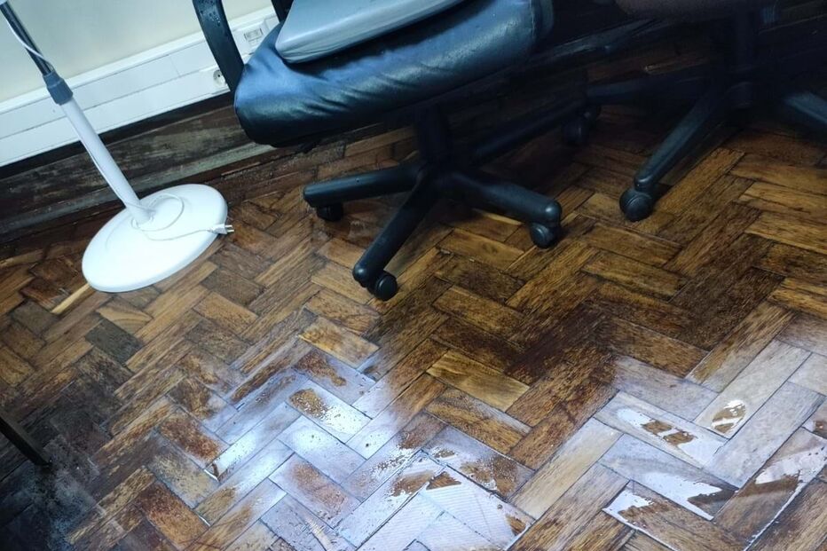  Choveu no interior do Ministério Público da Figueira da Foz