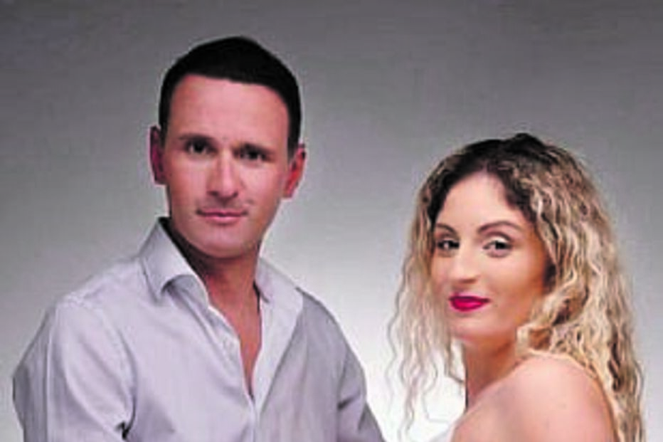Samuel Monteiro e a companheira, Diana, aguardam a chegada da primeira filha.