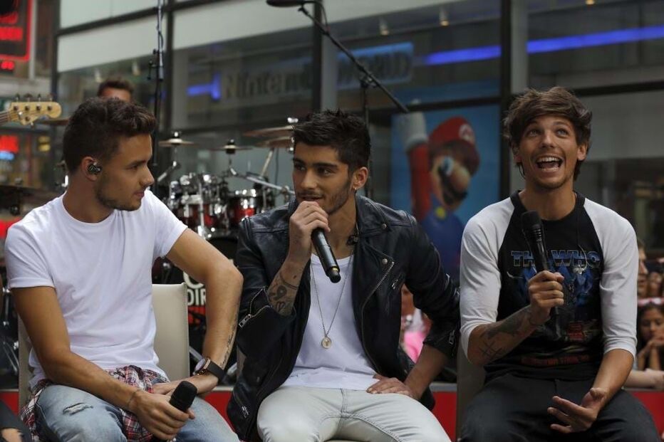 Liam Payne, Zayn Malik e Louis Tomlinson 