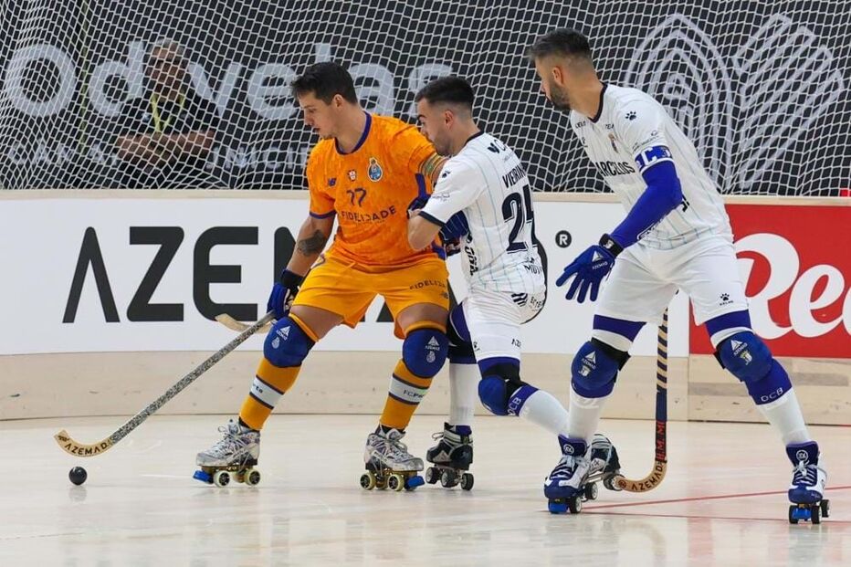 Óquei de Barcelos e FC Porto defrontaram-se este sábado