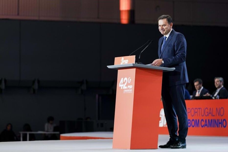 Montenegro no Congresso do PSD