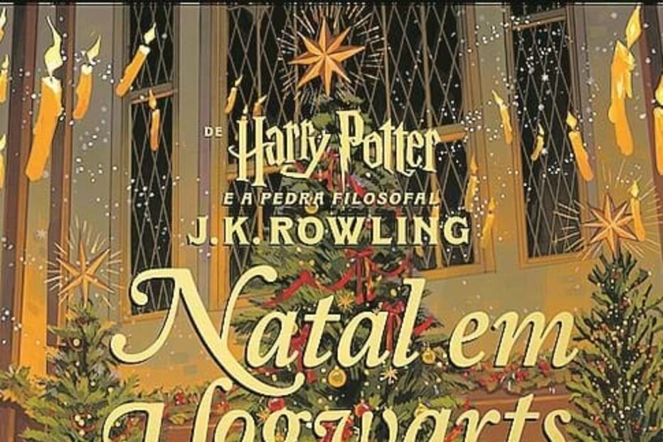 Capa do livro 'Natal em Hogwarts'