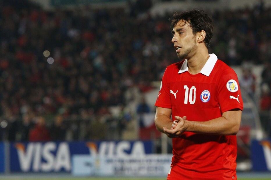 Jorge Valdivia ao serviço da seleção do Chile
