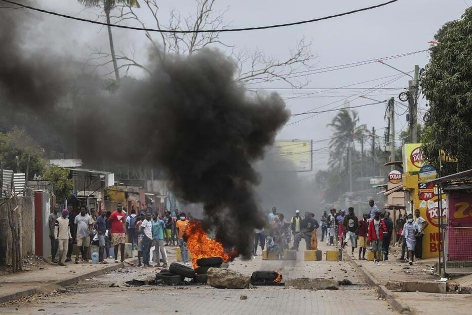 Manifestações em Moçambique