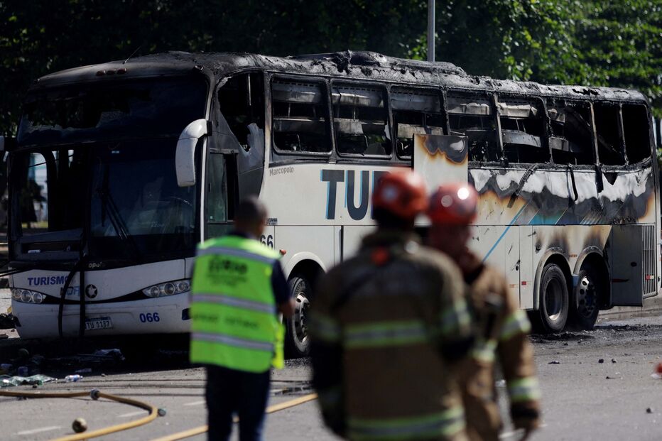 Batalha campal no Rio de Janeiro levou à detenção de 250 adeptos uruguaios