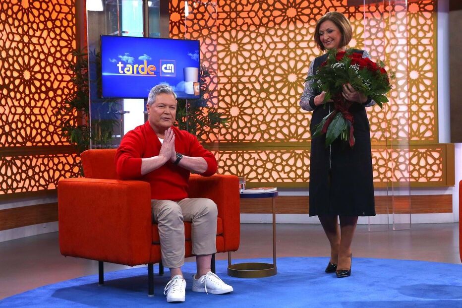 Marco Paulo e Maya no 'Tarde CM' da CMTV em 2021